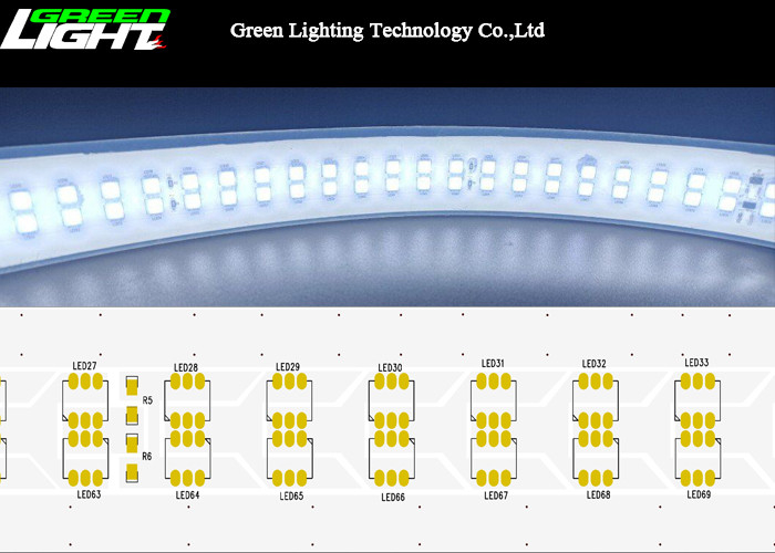 الجهد المنخفض AC220V SMD5050 LED ضوء خطي 2000 لومن / م