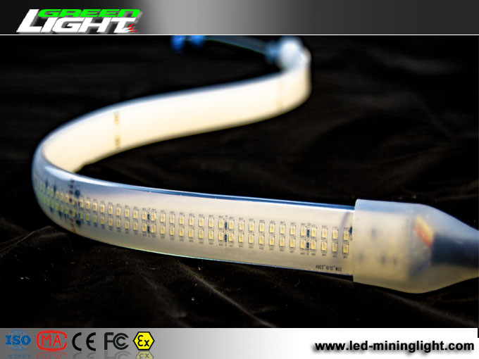 3100 لومن SMD5050 صف مزدوج بقيادة قطاع السيليكون 220VAC 35W / M للنفق