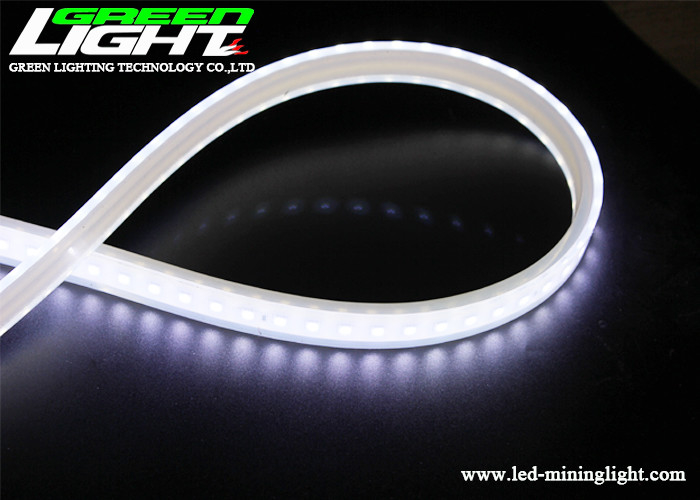80CRI 65VAC LED أضواء قطاع مرنة 1100lum لون واحد للطوارئ