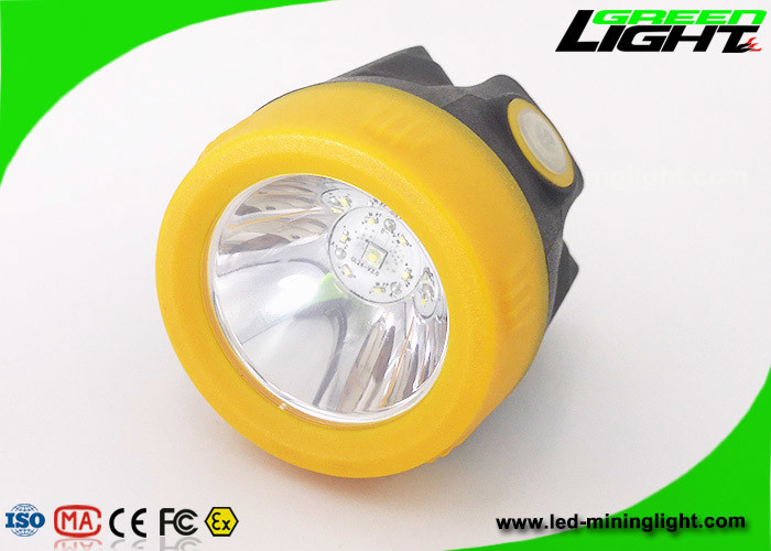 143lum 300mA اللاسلكي LED التعدين الخفيفة 18650 الليثيوم غطاء مصباح مقاوم للماء