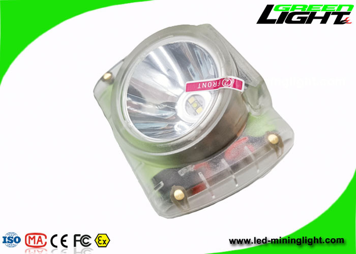 4.2W 6.8Ah LED Mining Cap Lamp 25000lux للتاريخ / العلامة التجارية