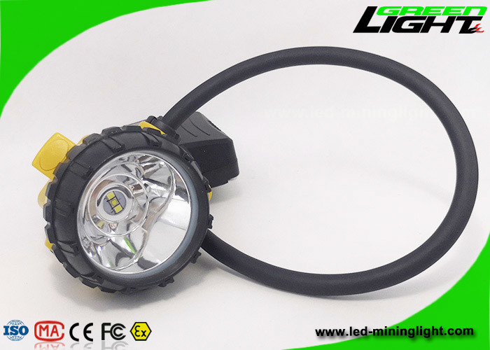 450mA 221lum 15000lux LED Mining Cap Lamp 6.8Ah 3.7V Led Mining Headlamp