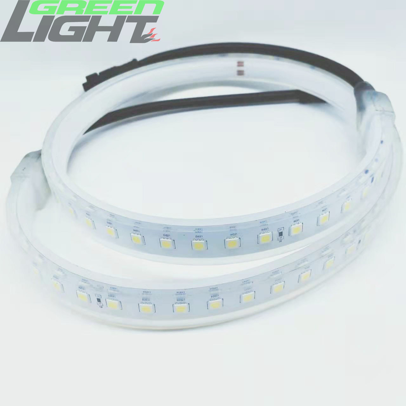 220V / 110V / 24V / 36V LED شريط مرن مقاوم للماء إضاءة انفجار برهان تحت الأرض ضوء نفق التعدين